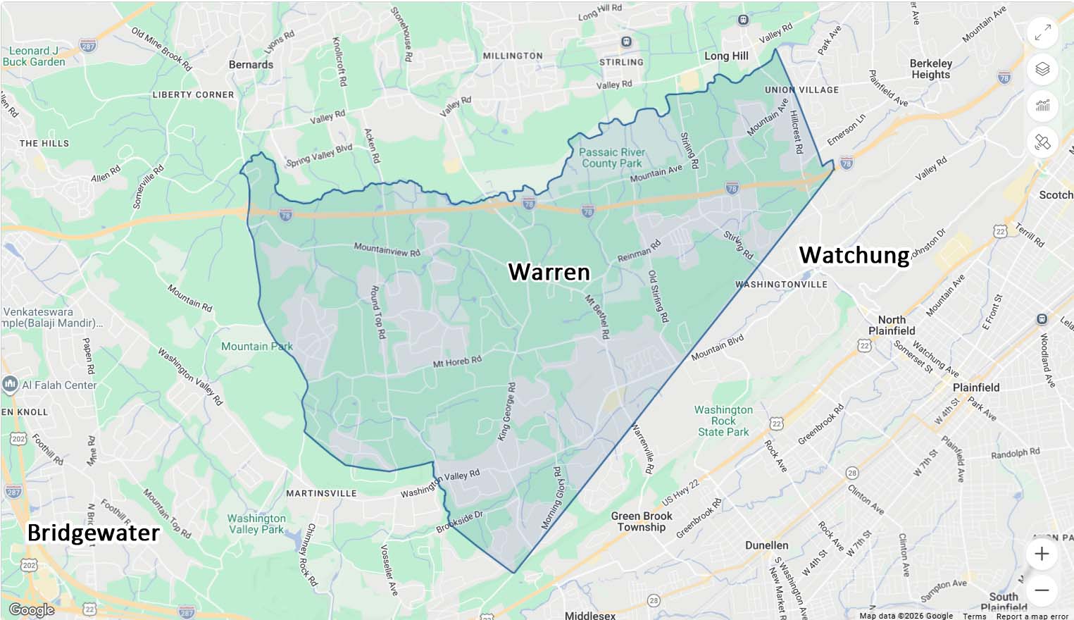 Warren Map